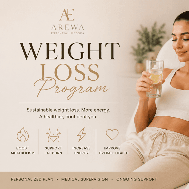 Wellness & Weight Loss Package at Arewa Essential Medspa in Mamaroneck, NY